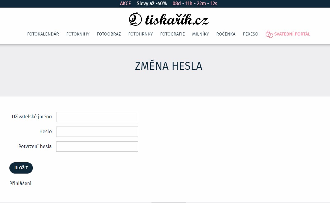 Password dimenticata