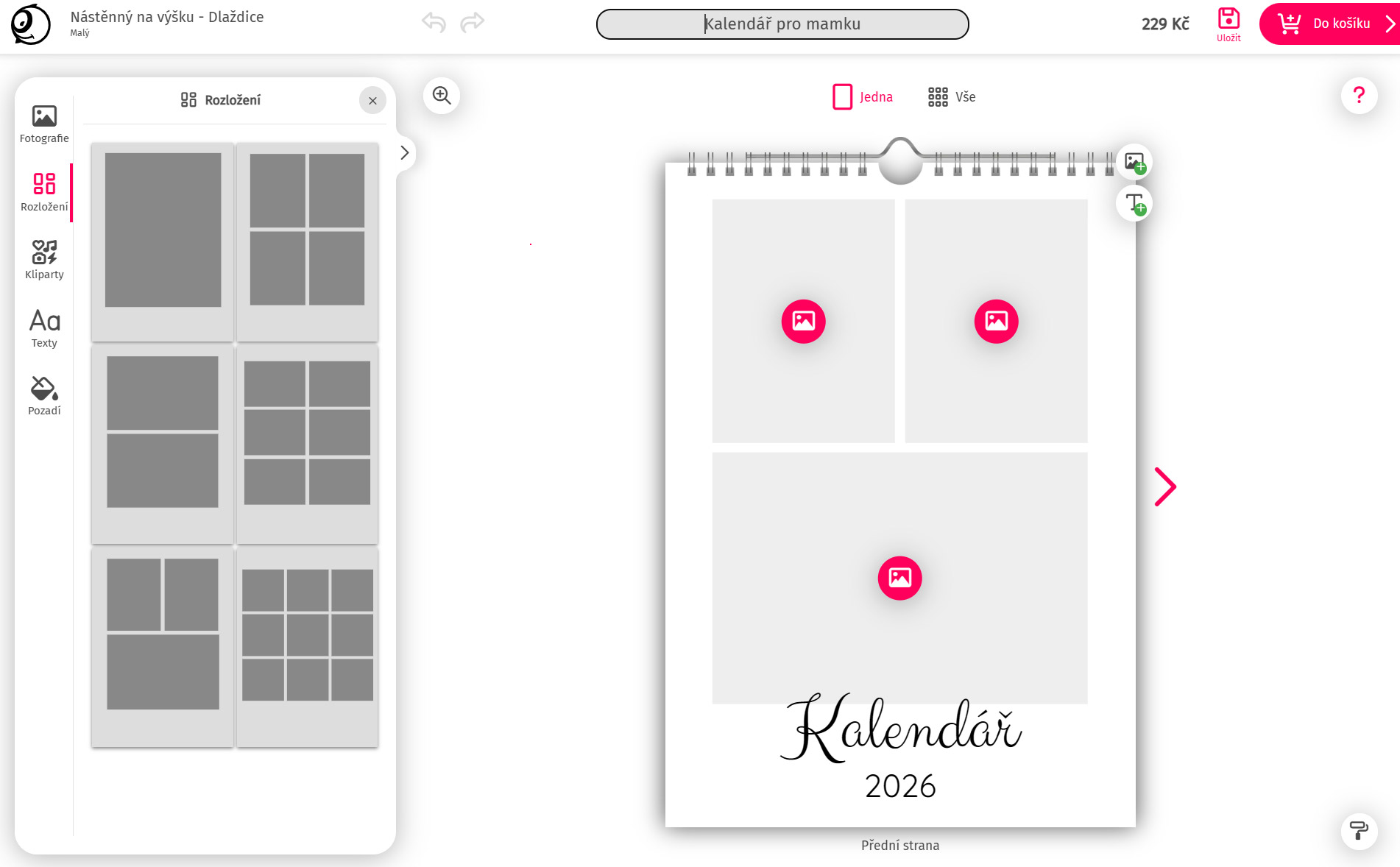 Editor Stampatorello layout